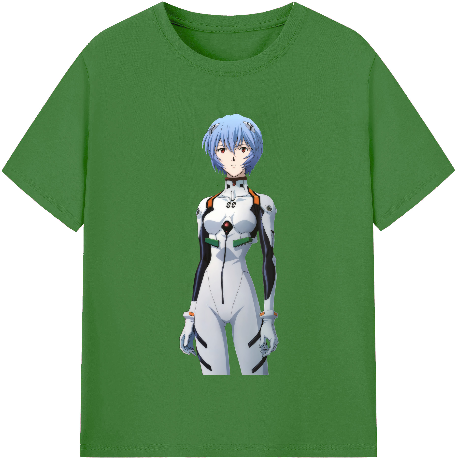 （画像用） EVA 新世紀エヴァンゲリオン レディースカジュアルプリントTシャツ（綿100％）